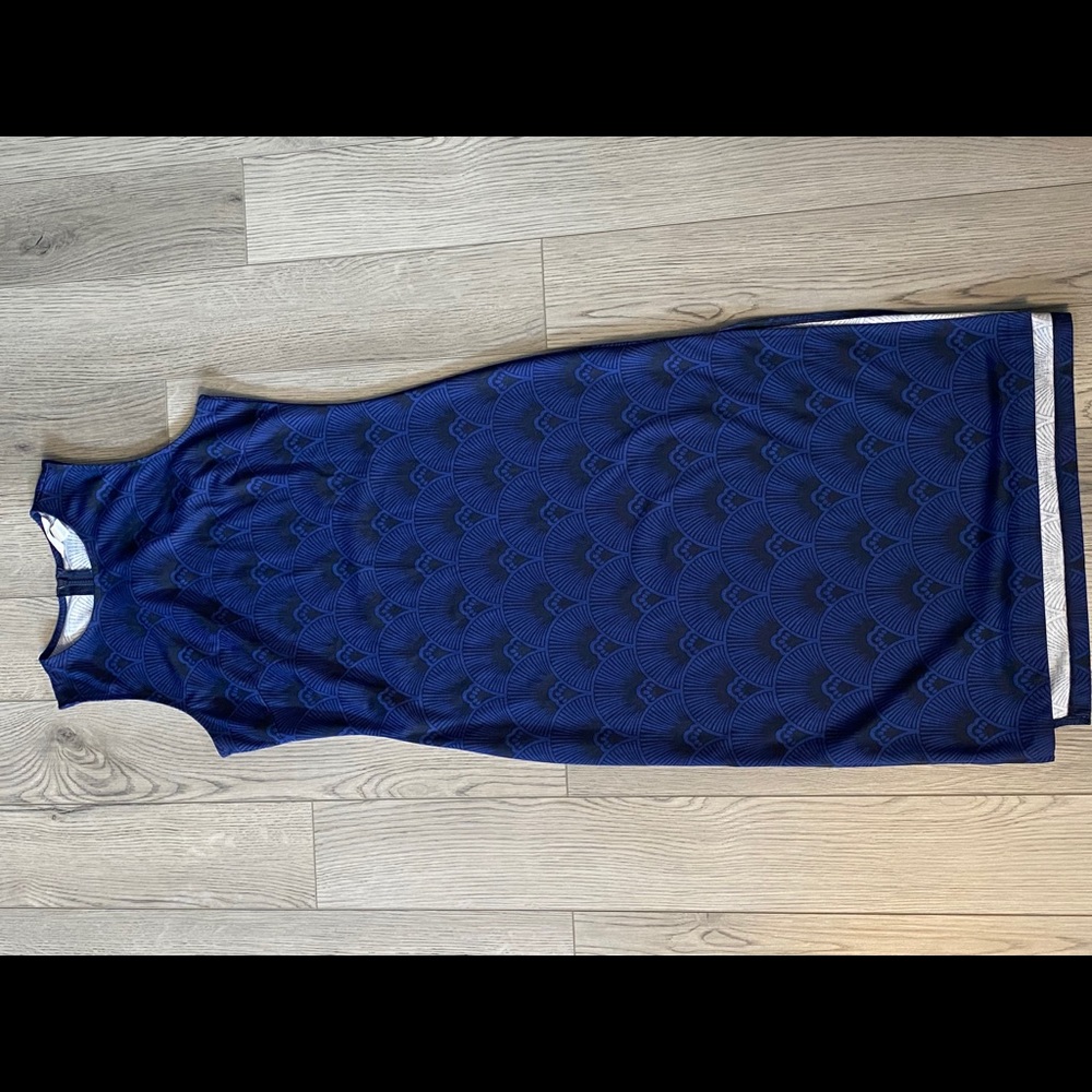 H&M Art Deco maxi dress